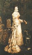 Tadeusz Ajdukiewicz Portrait of Heleny Modrzejewskiej oil painting